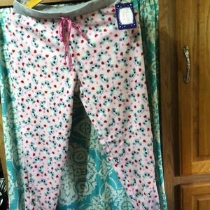 Cozy Pink and‎ Gray Pajama Pants